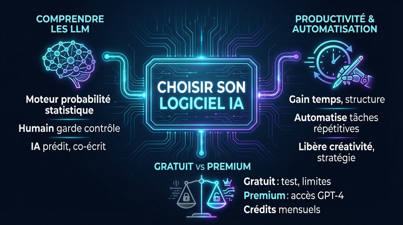 Critères de sélection pour un logiciel de rédaction IA performant