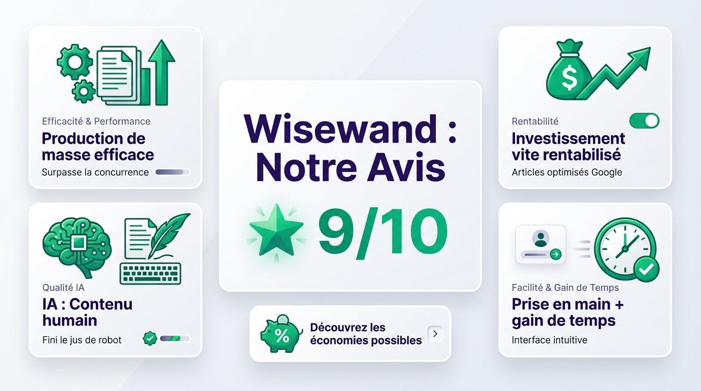 Avis global Wisewand note 9 sur 10